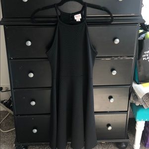 Mossimo Poly Blend Black Party Dress Size Small